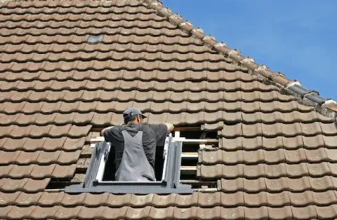 Pose de velux - Bourganeuf